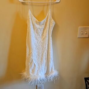 White Sparkle Dress